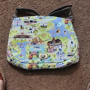Disney world scenes purse homemade very cute and sturdy